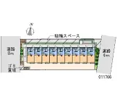 ★手数料０円★さいたま市北区吉野町１丁目　月極駐車場（LP）